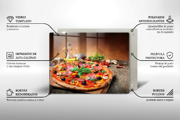 Kitchen worktop saver Italian pizza