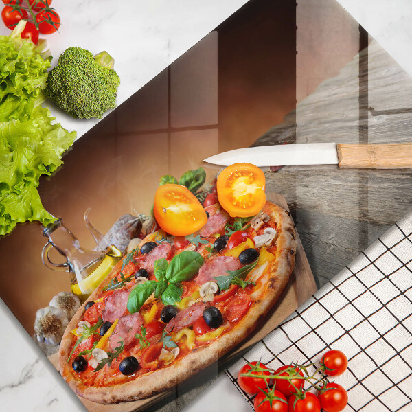 Kitchen worktop saver Italian pizza