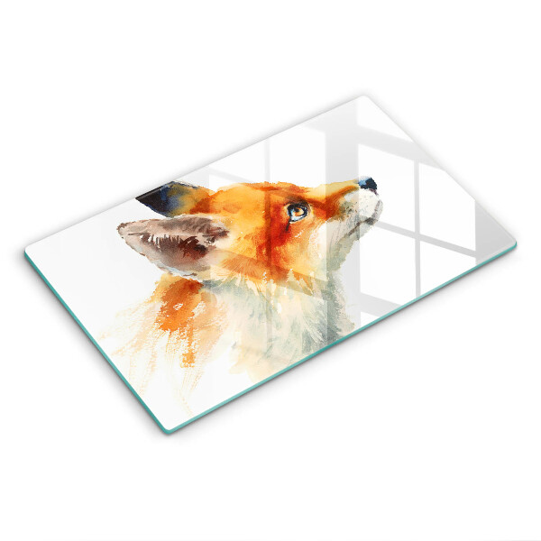 Kitchen worktop saver Painted fox