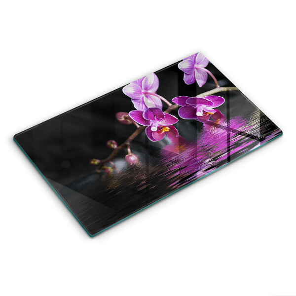 Induction hob protector Orchid Water Zen