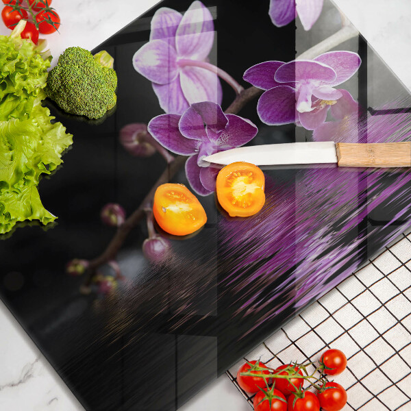 Induction hob protector Orchid Water Zen