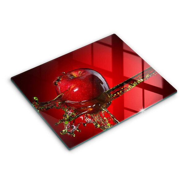 Induction hob protector Apple fruit in water