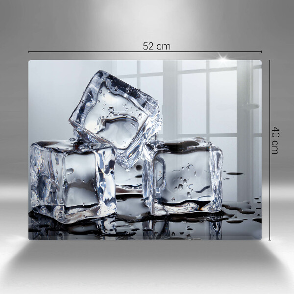 Induction hob protector Ice cubes