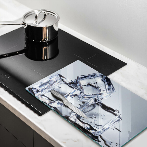 Induction hob protector Ice cubes