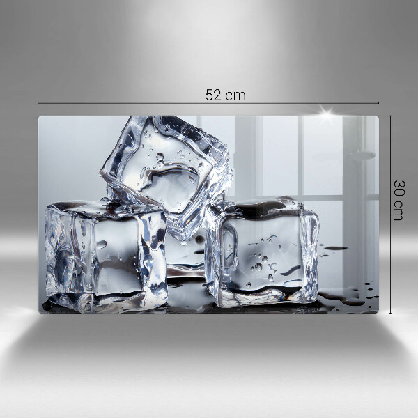 Induction hob protector Ice cubes