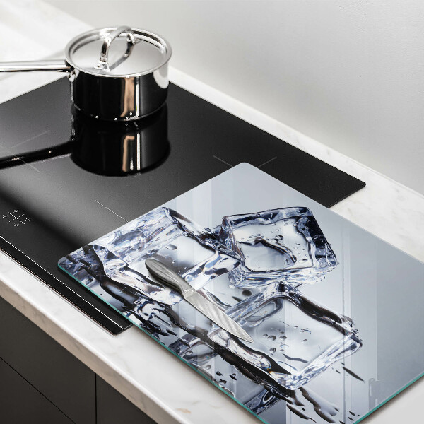 Induction hob protector Ice cubes
