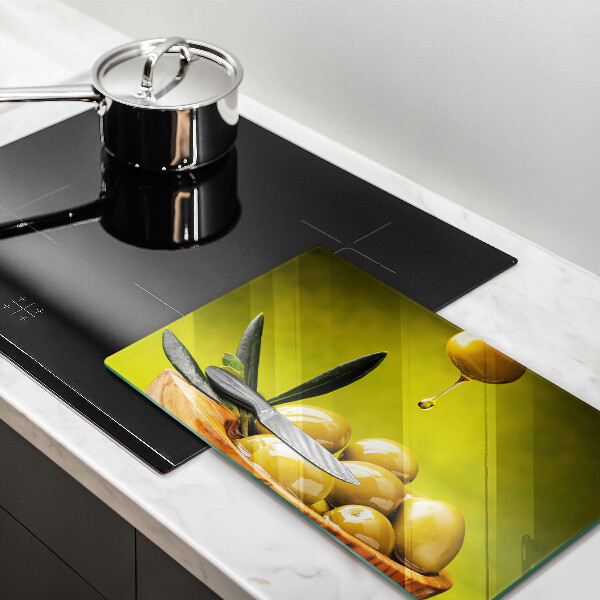 Induction hob protector Tasty olives