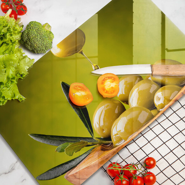 Induction hob protector Tasty olives