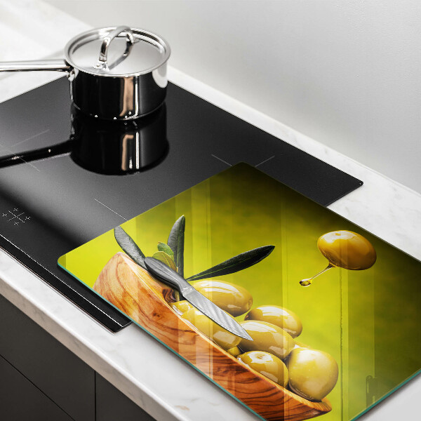 Induction hob protector Tasty olives