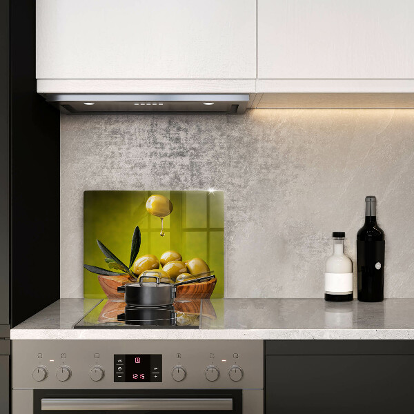 Induction hob protector Tasty olives