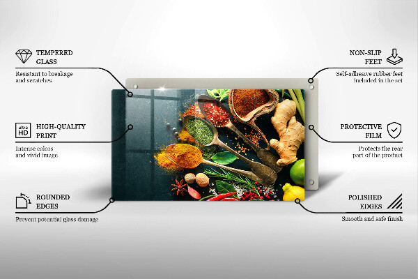 Kitchen worktop saver Kitchen spices of spoon