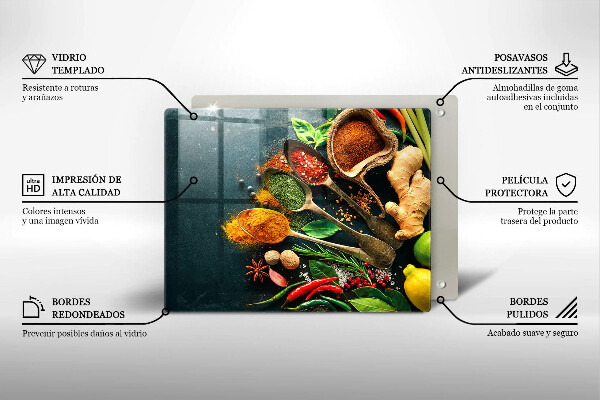 Kitchen worktop saver Kitchen spices of spoon