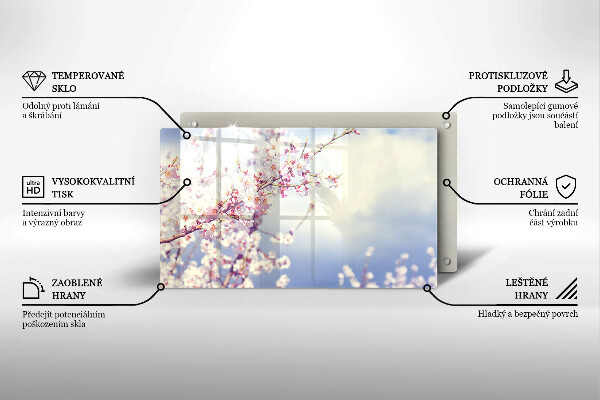 Kitchen worktop saver A blooming tree