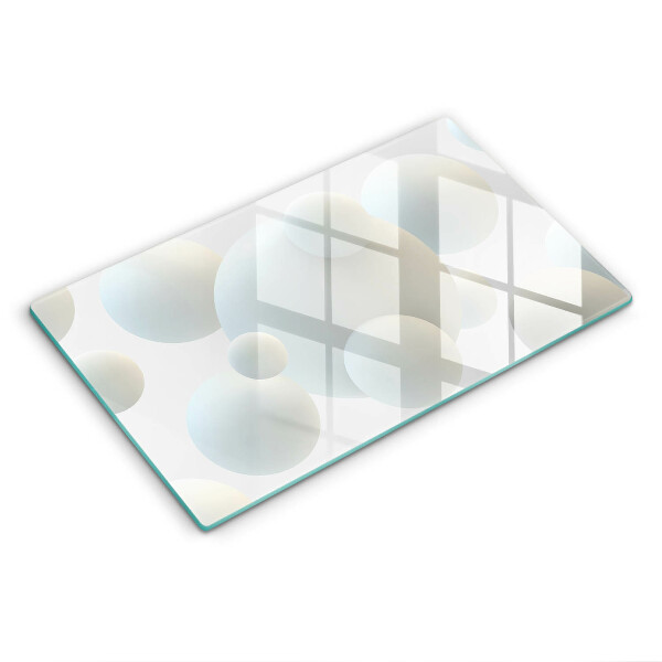 Glass worktop saver Modern 3D balls