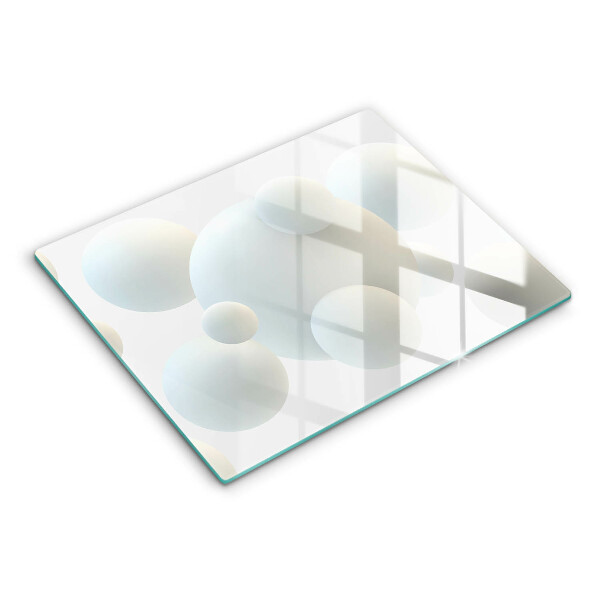 Glass worktop saver Modern 3D balls