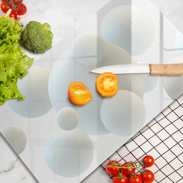 Glass worktop saver Modern 3D balls