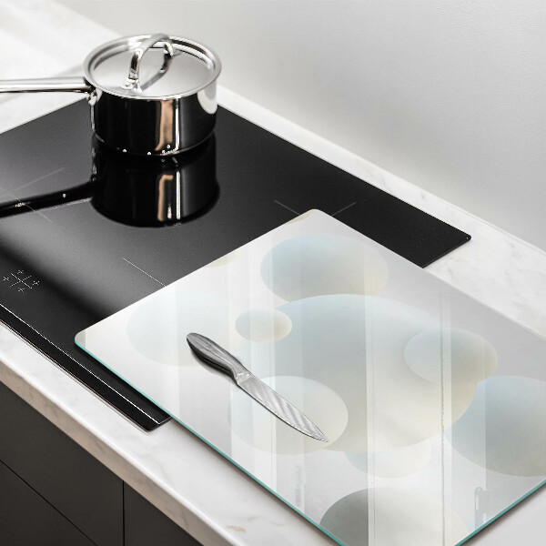 Glass worktop saver Modern 3D balls