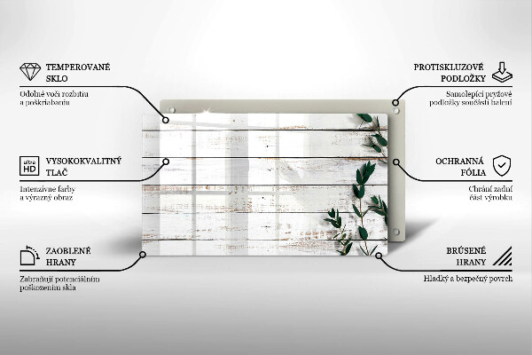 Kitchen worktop saver Old boards and leaves