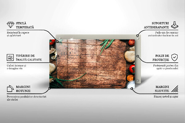 Kitchen worktop saver Wooden kitchen board