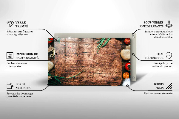 Kitchen worktop saver Wooden kitchen board