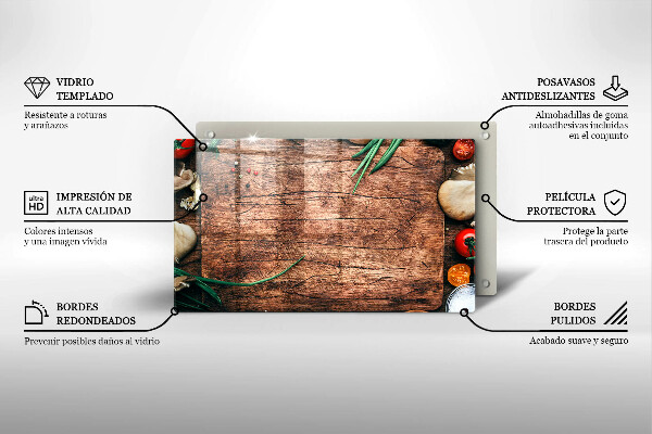 Kitchen worktop saver Wooden kitchen board