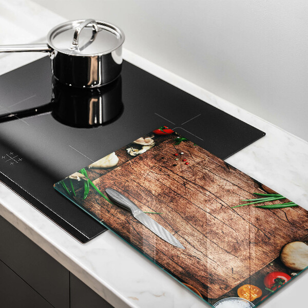 Kitchen worktop saver Wooden kitchen board