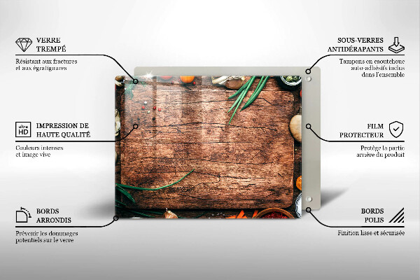 Kitchen worktop saver Wooden kitchen board