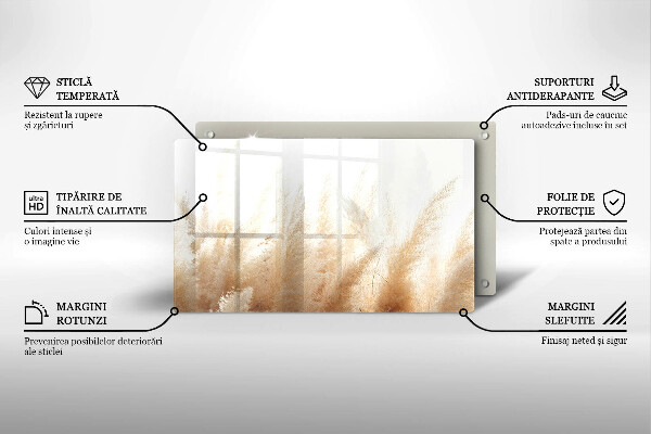 Kitchen worktop saver Pampas grass