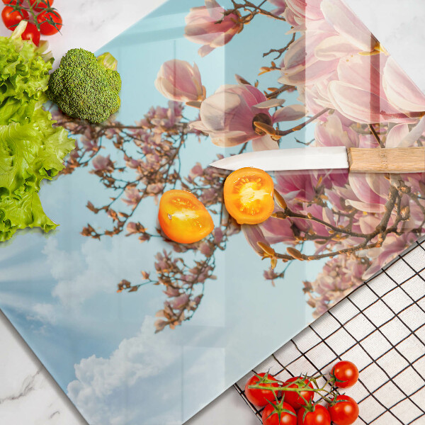 Induction hob protector Pink Flowers Tree