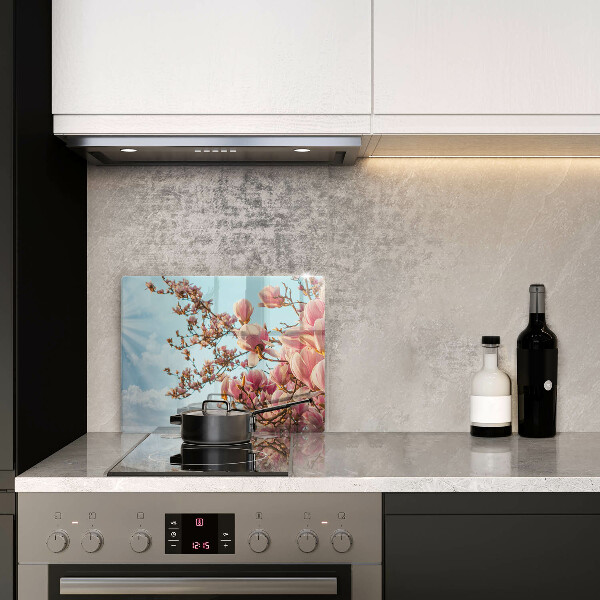 Induction hob protector Pink Flowers Tree