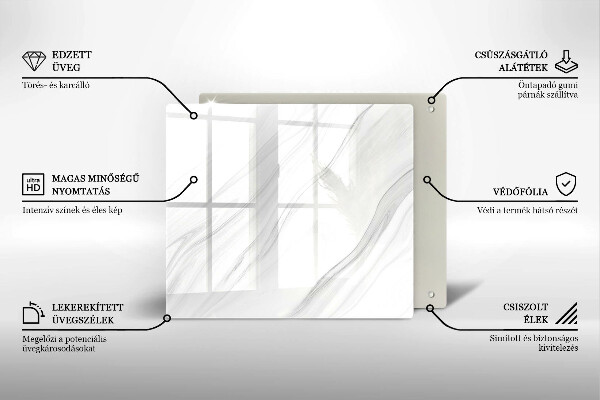 Work surface savers Delicate marble