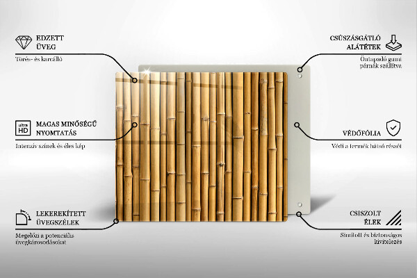 Work surface savers Nature boho bamboo