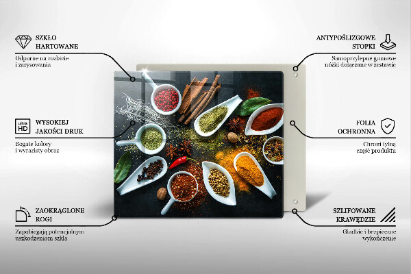 Induction hob protector Kitchen spices