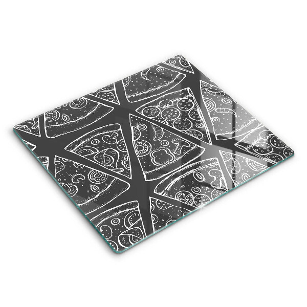 Induction hob protector Pizza illustration