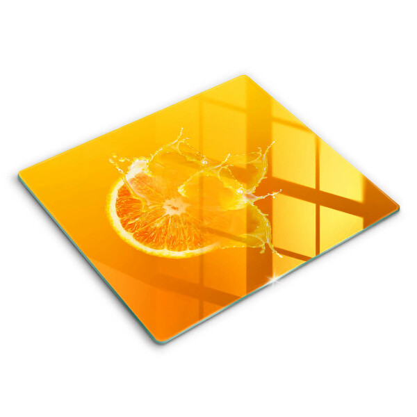 Induction hob protector Juicy fruit of orange