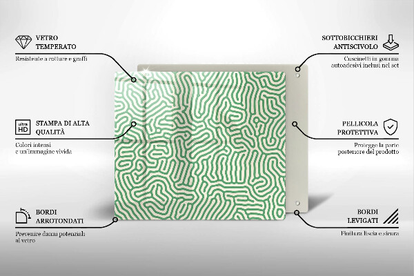 Work surface savers Abstraction lines