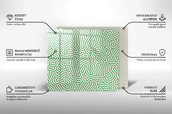 Work surface savers Abstraction lines