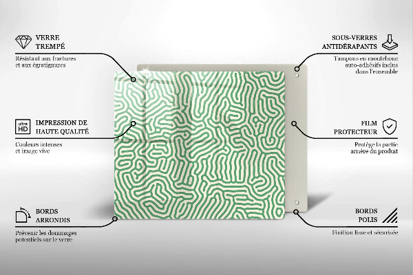 Work surface savers Abstraction lines