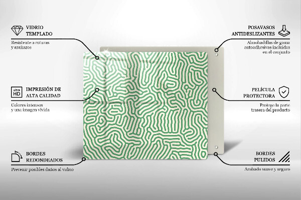 Work surface savers Abstraction lines