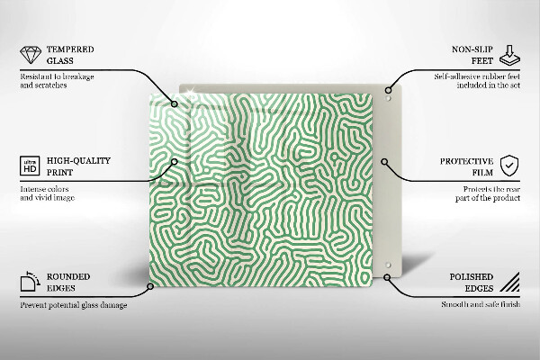 Work surface savers Abstraction lines