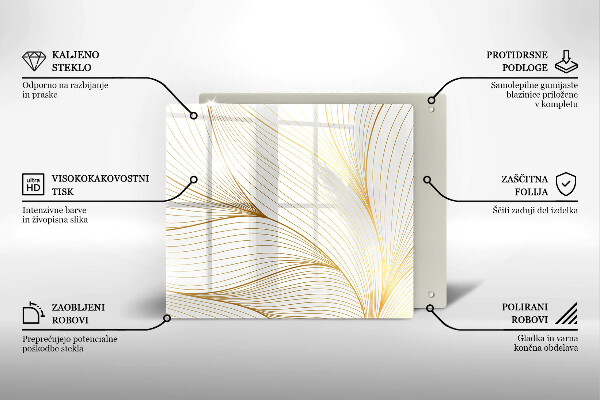 Work surface savers Modern Line pattern
