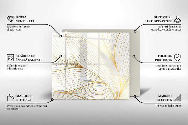 Work surface savers Modern Line pattern