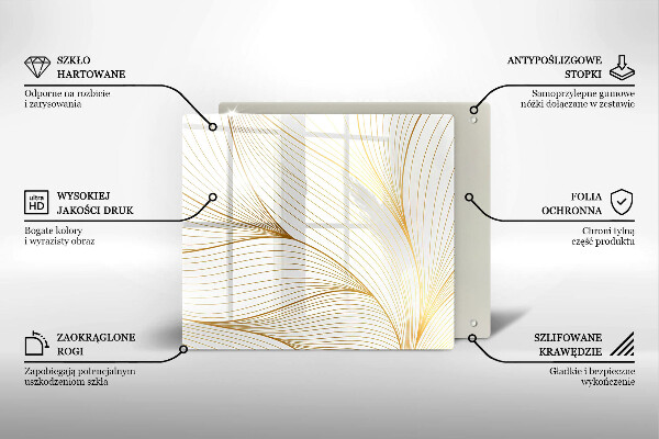 Work surface savers Modern Line pattern