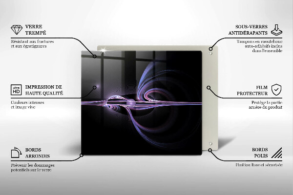 Work surface savers Modern abstraction