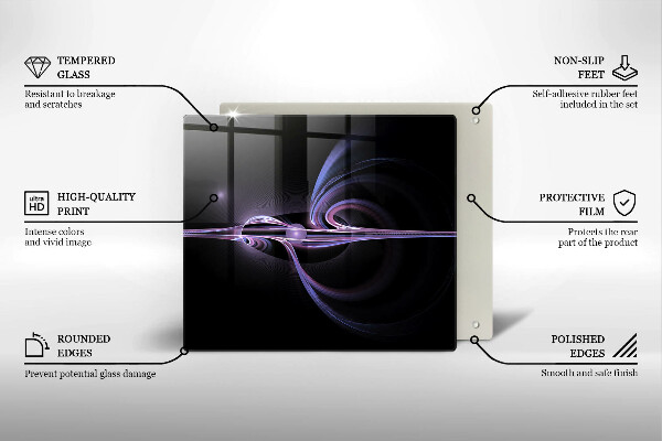 Work surface savers Modern abstraction