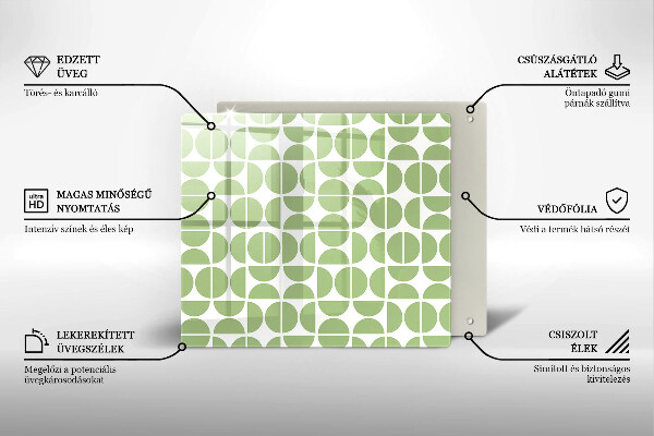 Work surface savers Boho shapes