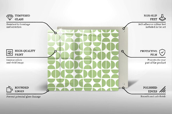 Work surface savers Boho shapes