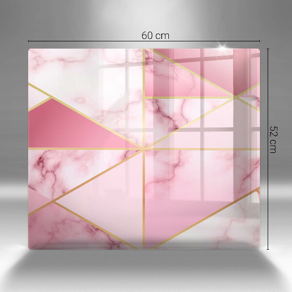 Work surface savers Geometric marble