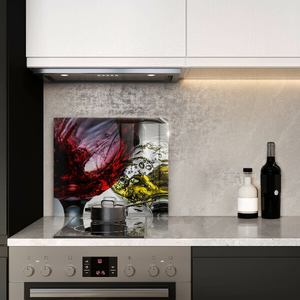 Induction hob protector Wine glasses