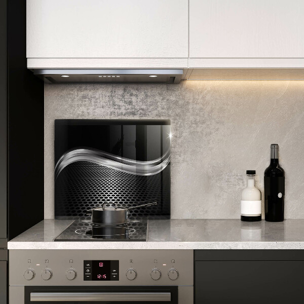 Glass worktop saver Metal structure